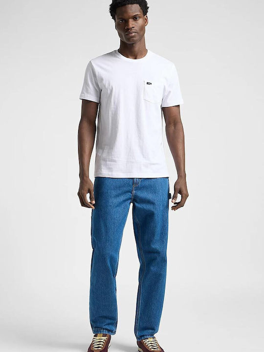 Lee Carpenter Ανδρικό Παντελόνι Τζιν Relaxed Fit Tapered Mid Shade Lee Carpenter Ανδρικό Παντελόνι Τζιν Relaxed Fit Tapered Mid Shade