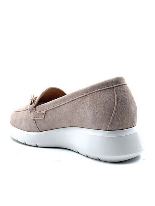 Γυναικεία Loafers σε Ροζ Χρώμα