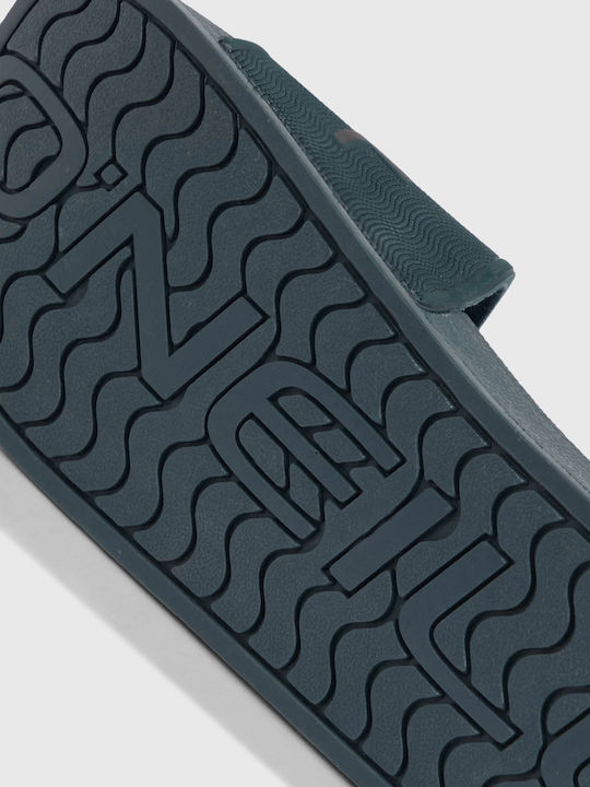 Logo Men's Slides Blue