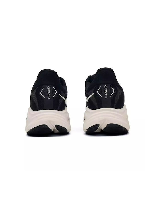 Clifton 10 Wide Sport Shoes Running Black / White