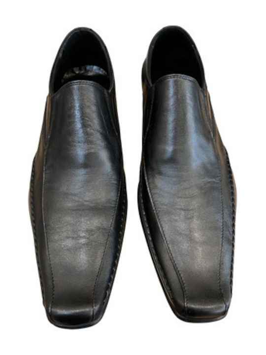 Leder Herrenschuhe Schwarz