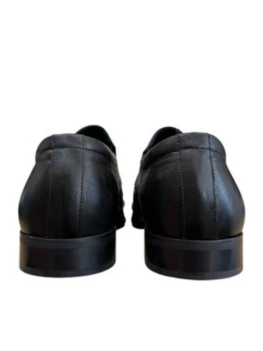 Leder Herrenschuhe Schwarz