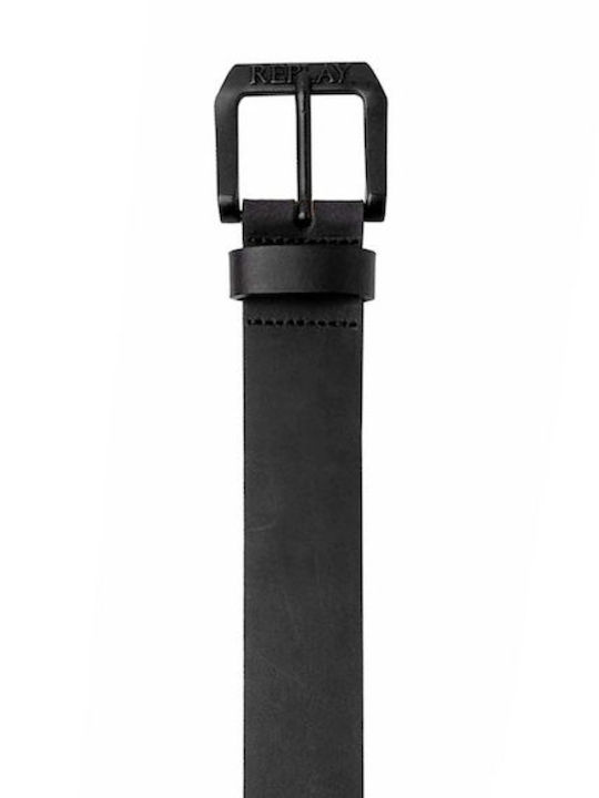 Men's Belt Leather Black