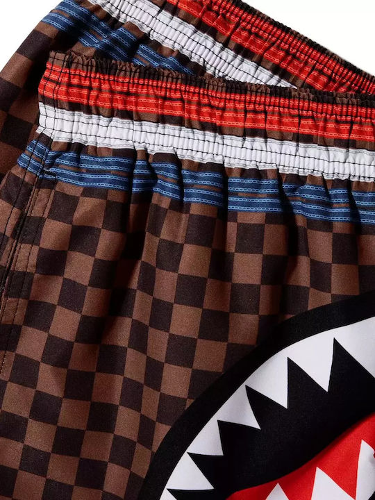 Machine Francaise Men's Swimwear Shorts Brown