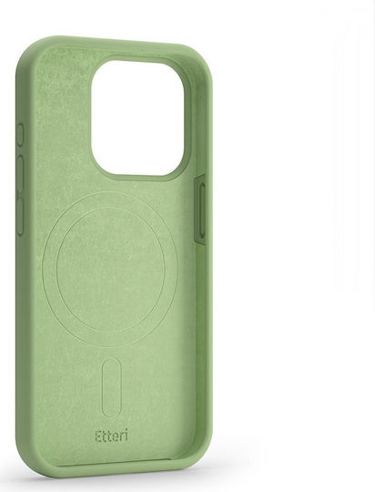 Etteri Back Cover Silicon Verde (iPhone 15 Pro Max)