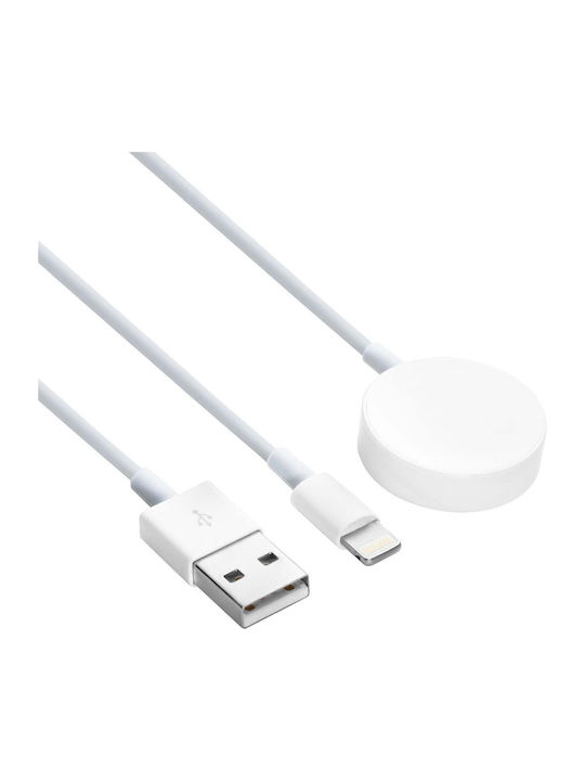 Akyga Charging Cable Wearable Charger Apple Watch Ultra 2, Series 9, 8, 7, 6, 5, 4, 3, 2, 1 Blackς
