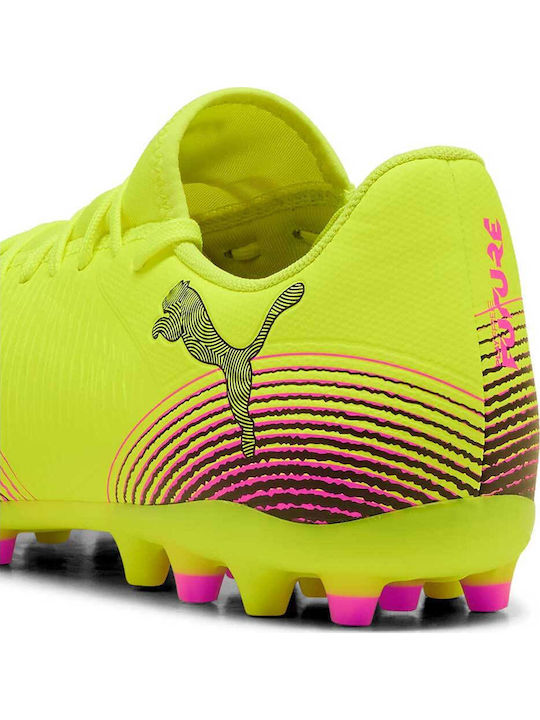 PUMA Future 8 Play Football Shoes with Cleats Yellow