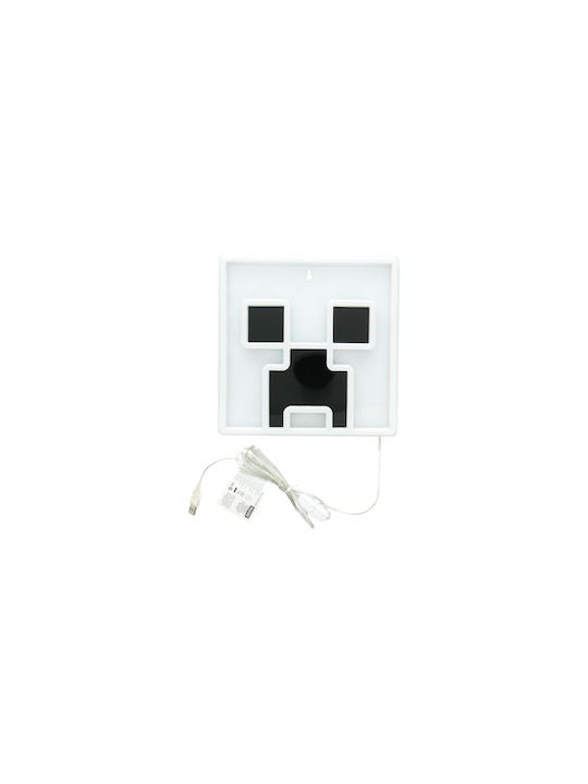 Paladone LED Kinder Schreibtischlampe Minecraft Mehrfarbig 25εκ.