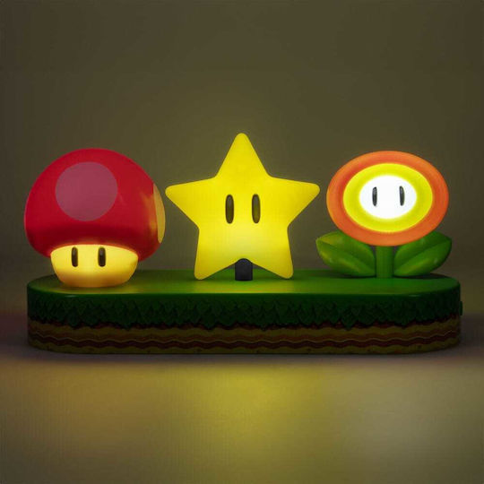 Paladone Lampă decorativă pentru copii Icons Multicolor 31x11cm
