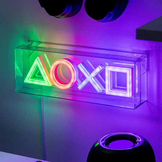 Paladone Led Παιδικό Διακοσμητικό Φωτιστικό Neon Light Πολύχρωμο 30.5x15.5x6εκ.