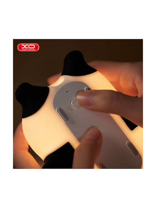 XO Kids Decorative Lamp Black 12x12x6εκ.