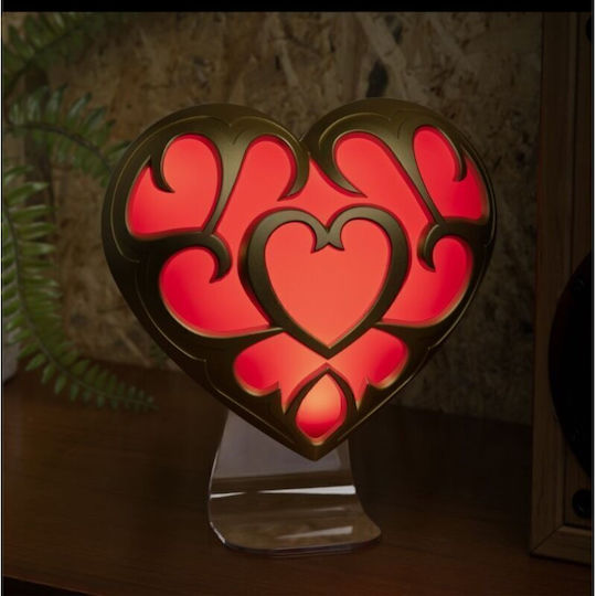 Paladone Παιδικό Διακοσμητικό Φωτιστικό The Legend Of Zelda - Heart Container Κόκκινο 22x9cm