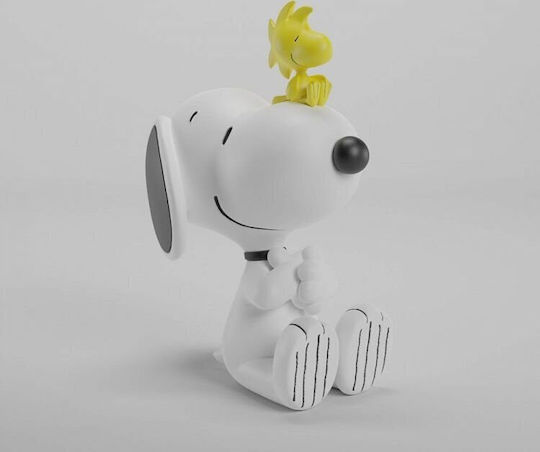 Erik Dekorative Kinder Tischlampe Snoopy Peanuts LED Weiße
