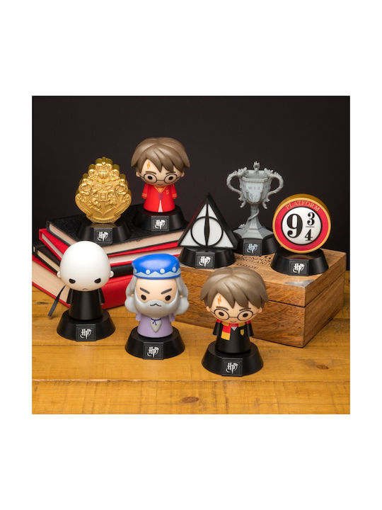 Paladone Детско Декоративно Осветление Harry Potter Voldemort Icon Черен