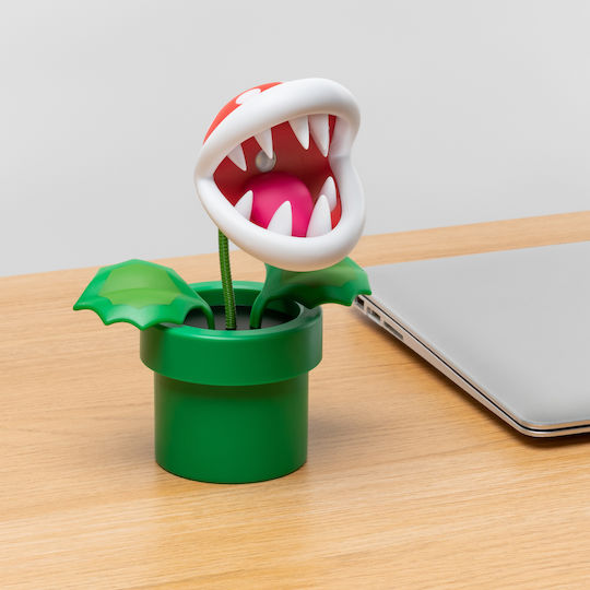 Paladone Kinder Dekorative Lampe Mini Piranha Plant Light Mehrfarbig