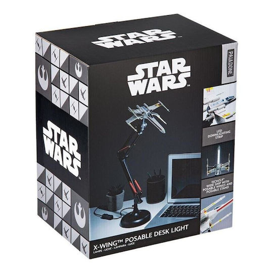 Paladone Παιδικό Διακοσμητικό Φωτιστικό X Wing Γκρι 30x25x30εκ.
