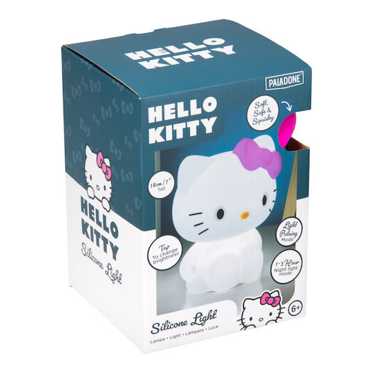 Paladone Παιδικό Διακοσμητικό Φωτιστικό Hello Kitty Λευκό 17.5x17.5cm