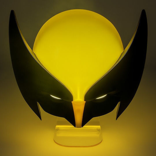 Paladone Kids Desk Lamp Marvel X-men 97 - Wolverine Mask Yellow 22x12x12εκ.