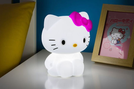 Paladone Παιδικό Διακοσμητικό Φωτιστικό Hello Kitty Λευκό 17.5x17.5cm