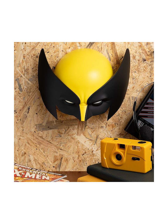 Paladone Παιδικό Φωτιστικό Γραφείου Marvel X-men 97 - Wolverine Mask Κίτρινο 22x12x12εκ.