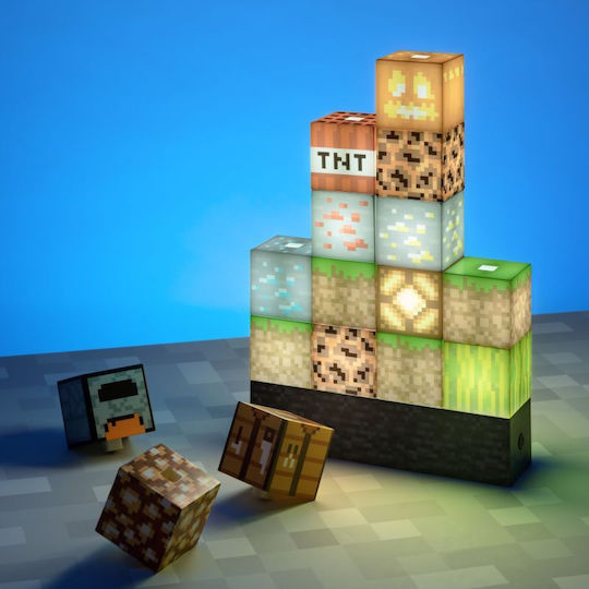 Paladone Kinder Dekorative Lampe Block Mehrfarbig