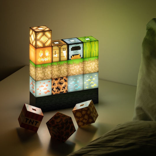 Paladone Kinder Dekorative Lampe Block Mehrfarbig