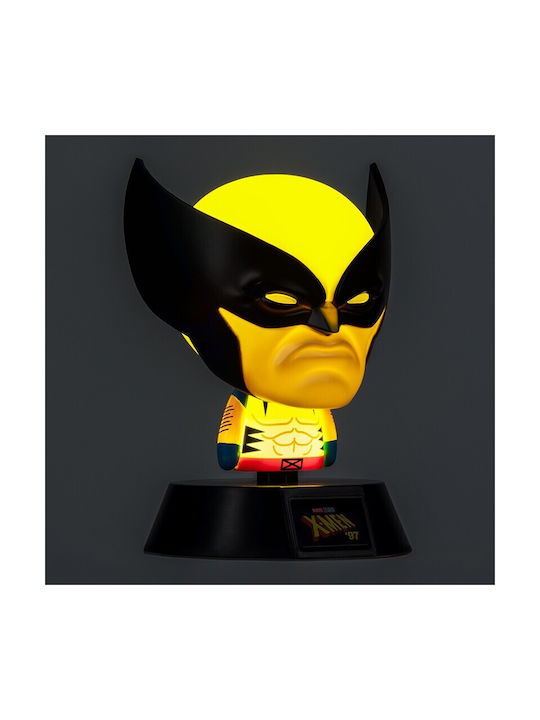 Paladone Kids Desk Lamp Wolverine Light Multicolour 11x11x14εκ.