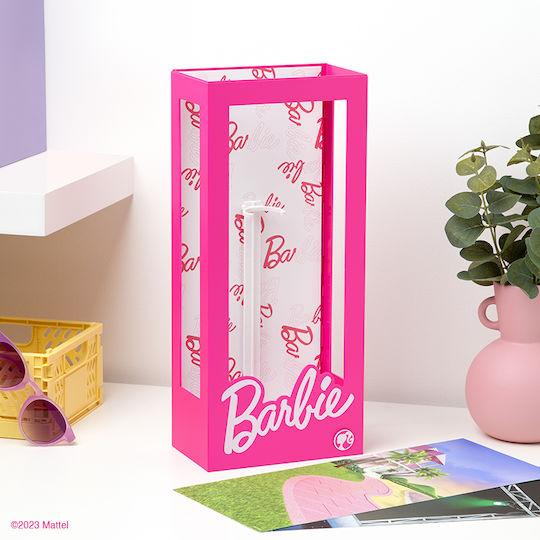 Paladone Παιδικό Διακοσμητικό Φωτιστικό Barbie -Doll Ροζ 15x9x34.5εκ.