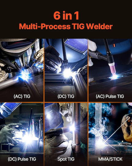 Vevor Ηλεκτροκόλληση Inverter MMA / TIG