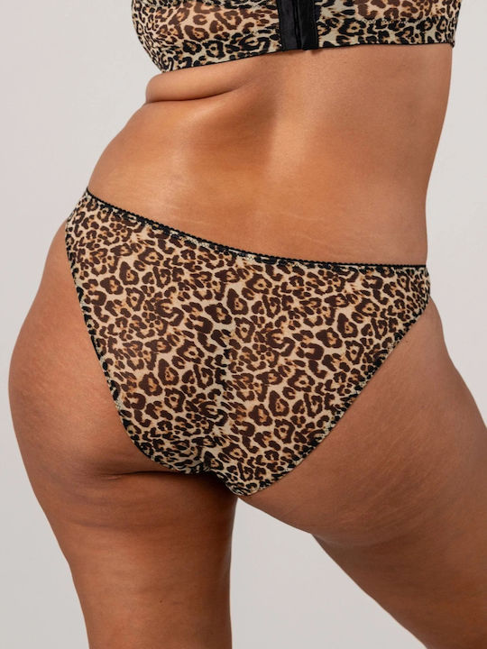 Femeie Slip Leopard
