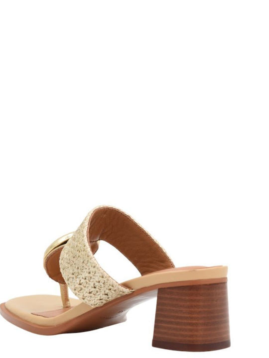 Sandalen Beige