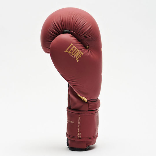 Leone 1947 Boxhandschuhe für Kampf Rot