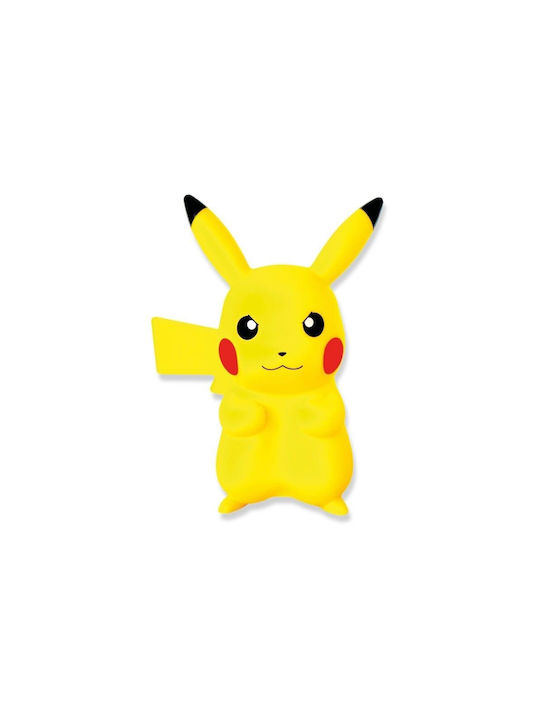 Teknofun Led Παιδικό Διακοσμητικό Φωτιστικό Pikachu Κίτρινο 25εκ.