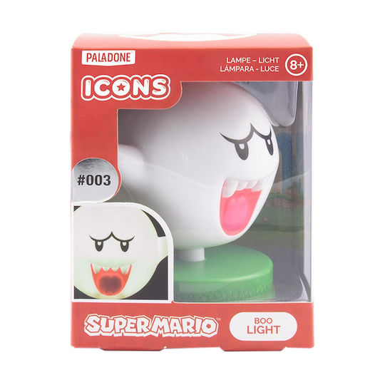 Paladone Παιδικό Διακοσμητικό Φωτιστικό Super Mario Boo Πράσινο