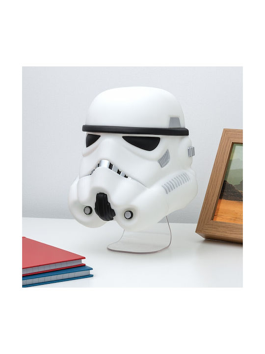 Paladone Детско Декоративно Осветление Stormtrooper Бял 22x15см