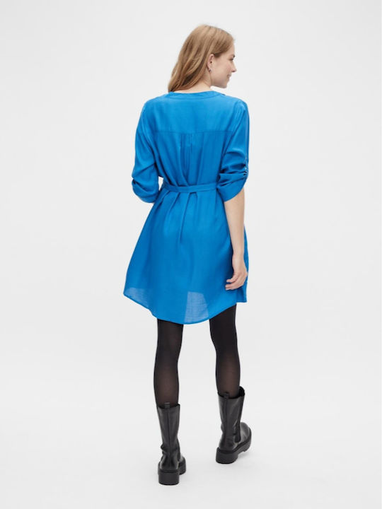 Maternity Tunic Shirt Blue Royal 20010954 Lia Mamalicious