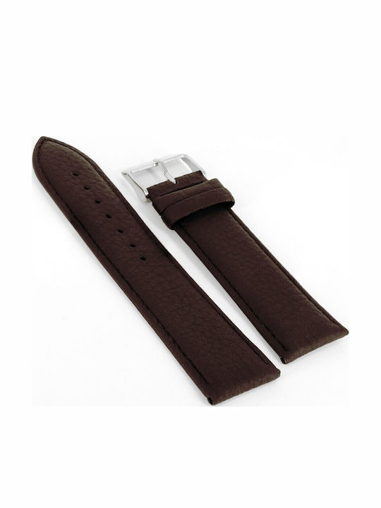 Tzevelion Leather Strap Brown 30mm