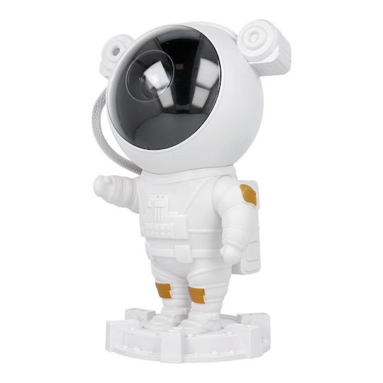 Детска Лампа Проектор Astronaut Бял