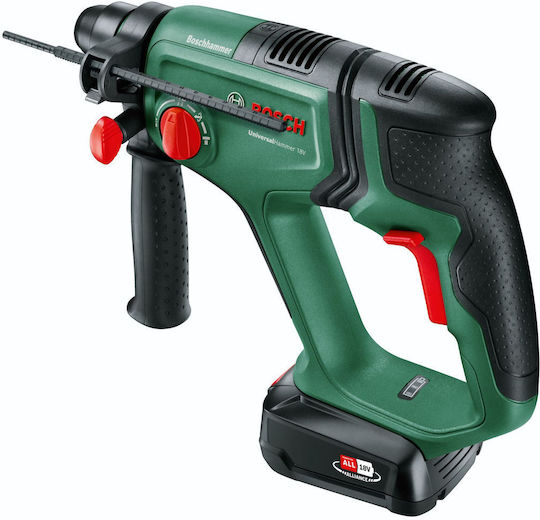 Bosch UniversalHammer Σκαπτικό Πιστολέτο Μπαταρίας 18V με Υποδοχή SDS Plus 06039D6004