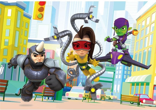 Детски Пъзел Super Color - Spidey and His Amazing Friends за 3+ Години 40бр Clementoni