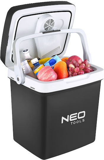 Neo Tools Φορητό Ψυγείο 26lt 12V / 230V Μαύρο