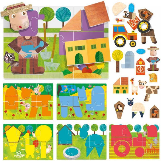 Kids Puzzle Farm for 3+ years+ Years Headu