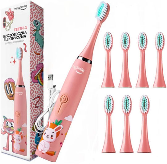 Whysmile Children's Electric Toothbrush with Chronograph with Replacement Heads