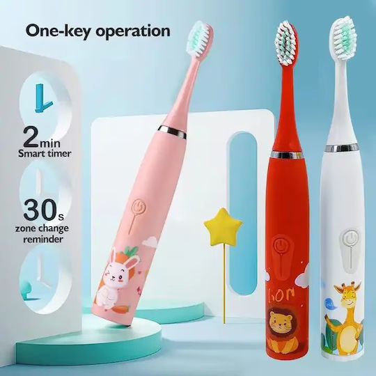 Whysmile Children's Electric Toothbrush with Chronograph with Replacement Heads