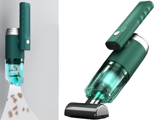 Verk Group Car Handheld Vacuum Dry Vacuuming with Power 120W Rechargeable 12V Green