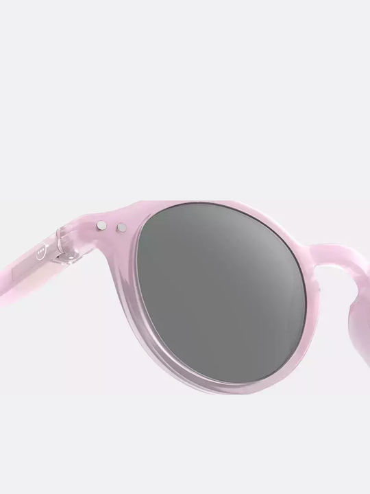 Izipizi Round Kids Sunglasses with Polarized Lens Purple for 5-10 Years