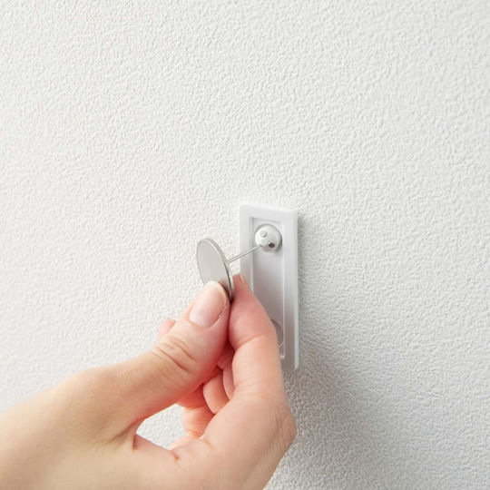 Yamazaki Wandhalterung Tower Metall Weiße 3 Stück