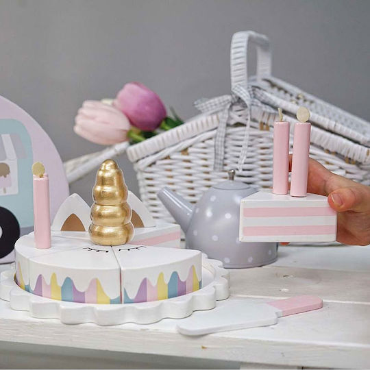 Jabadabado Tort Din Lemn Unicorn Pentru 2+ Ani 1 Buc