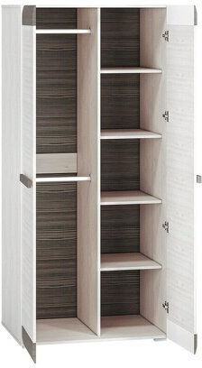Alcala 100 Δίφυλλη Ντουλάπα 92x63x202cm