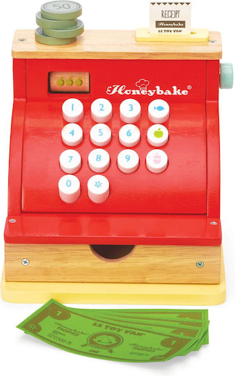 Le Toy Van Kinderspielzeug Registrierkasse aus Holz für 3+ Jahre